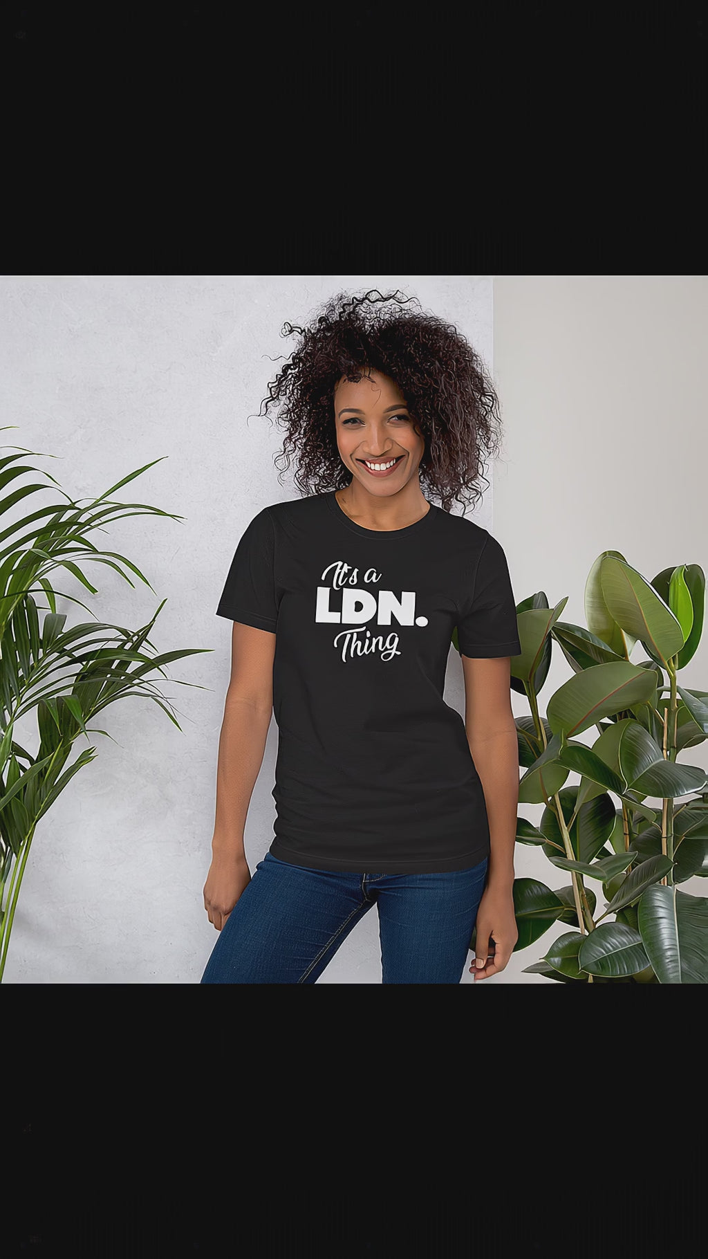 It’s a LDN. Thing – Bold Centre Print Tee