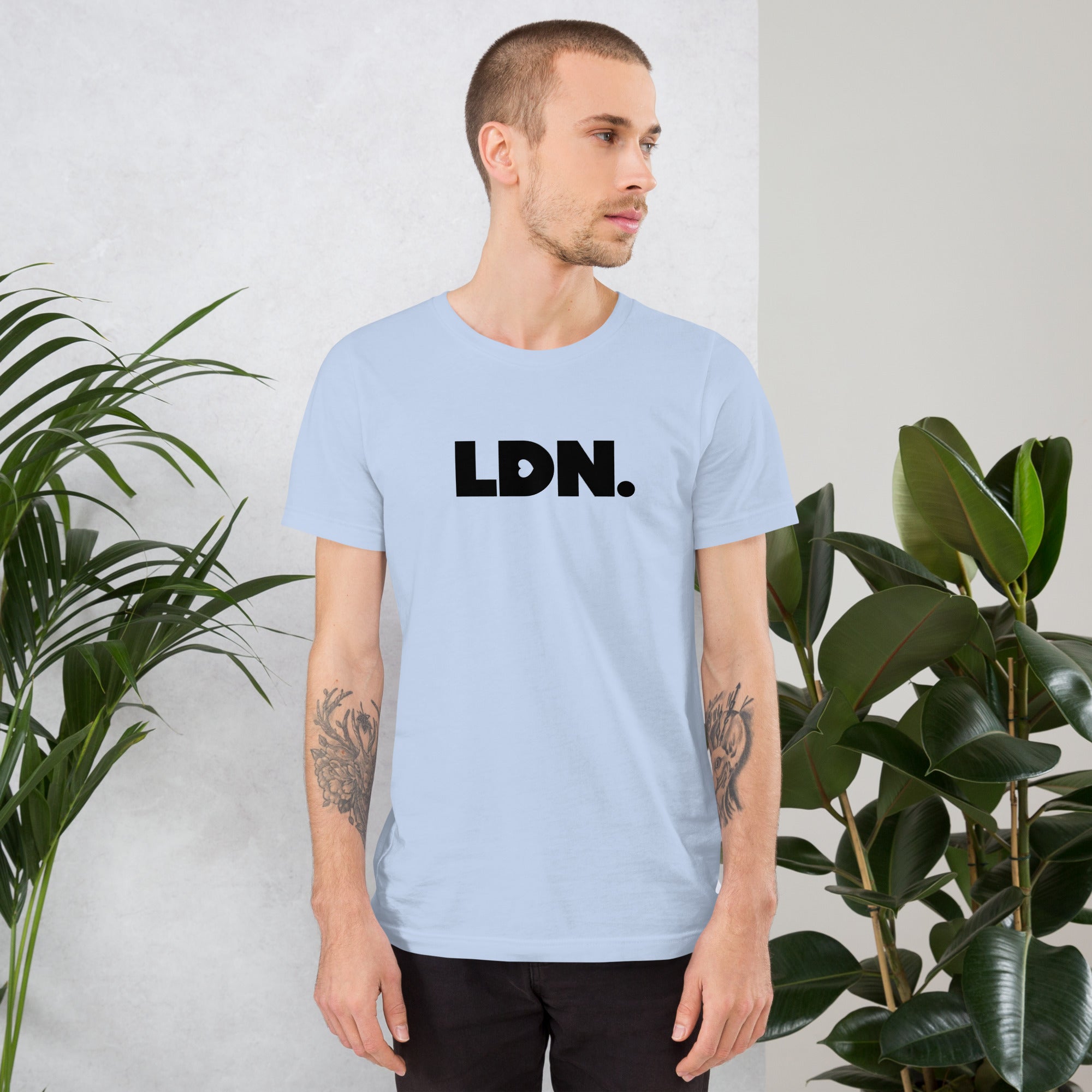LDN. unisex t-shirt (Black logo)