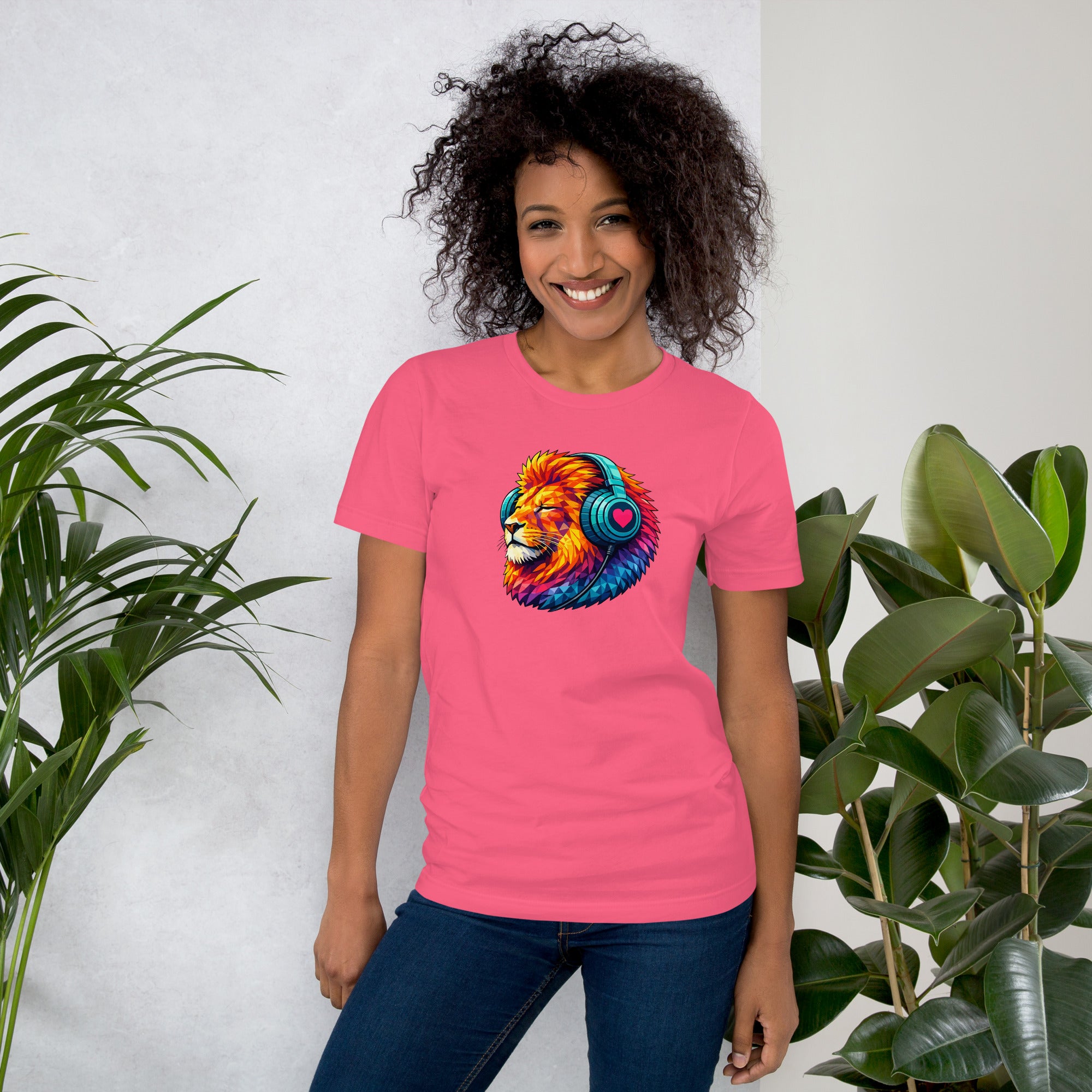 Lion Music - short-sleeve unisex t-shirt
