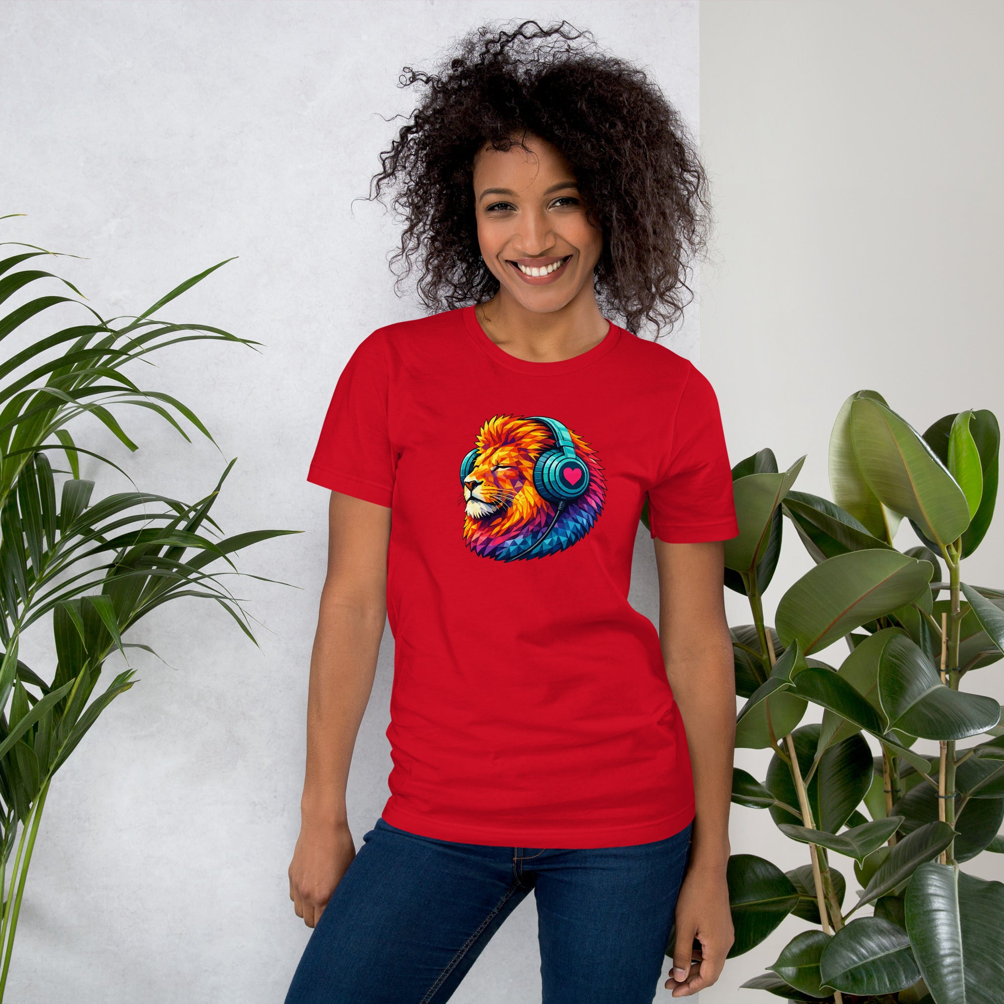 Lion Music - short-sleeve unisex t-shirt