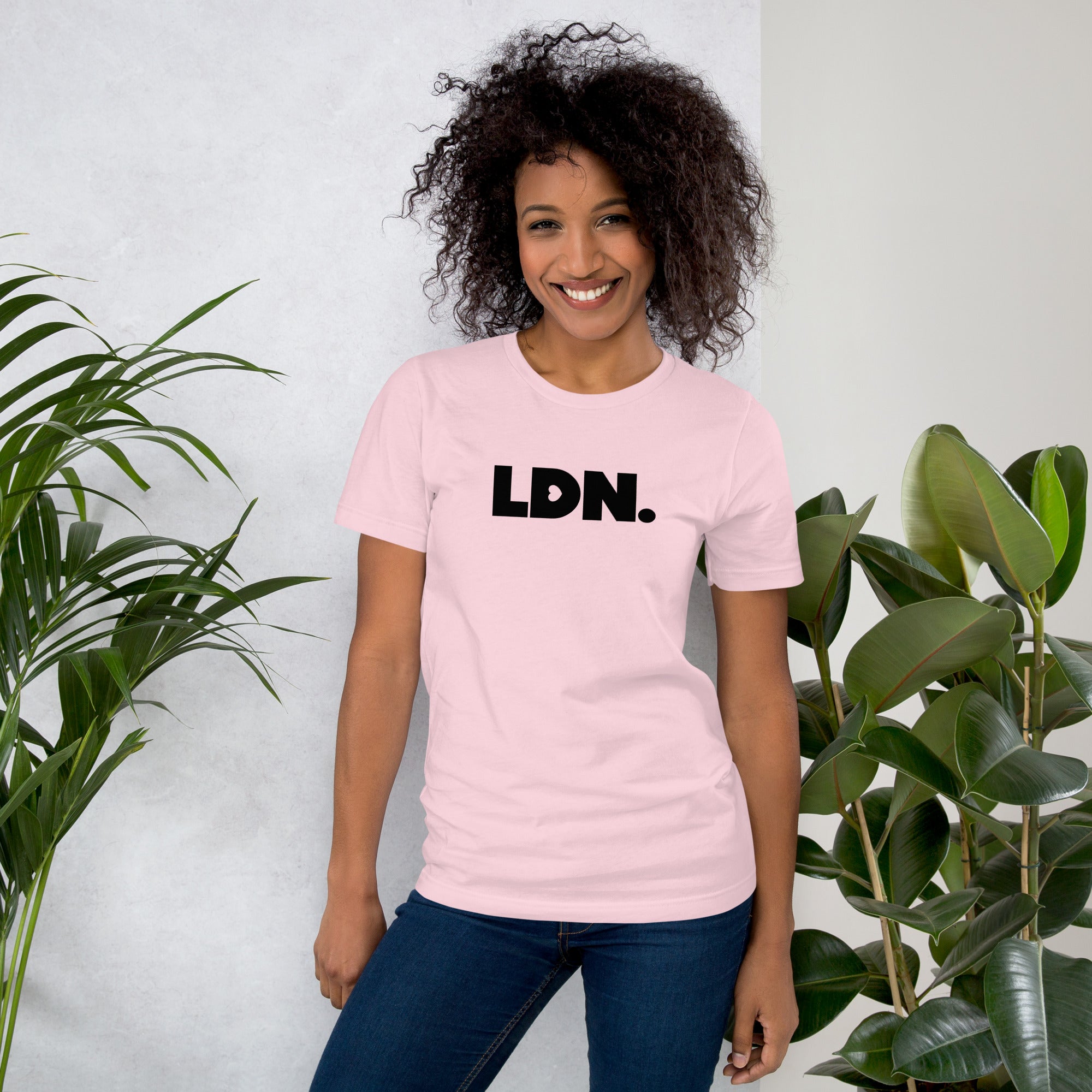 LDN. unisex t-shirt (Black logo)