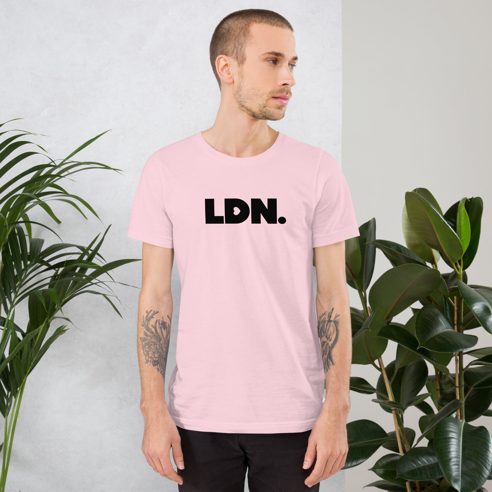 LDN. unisex t-shirt (Black logo)