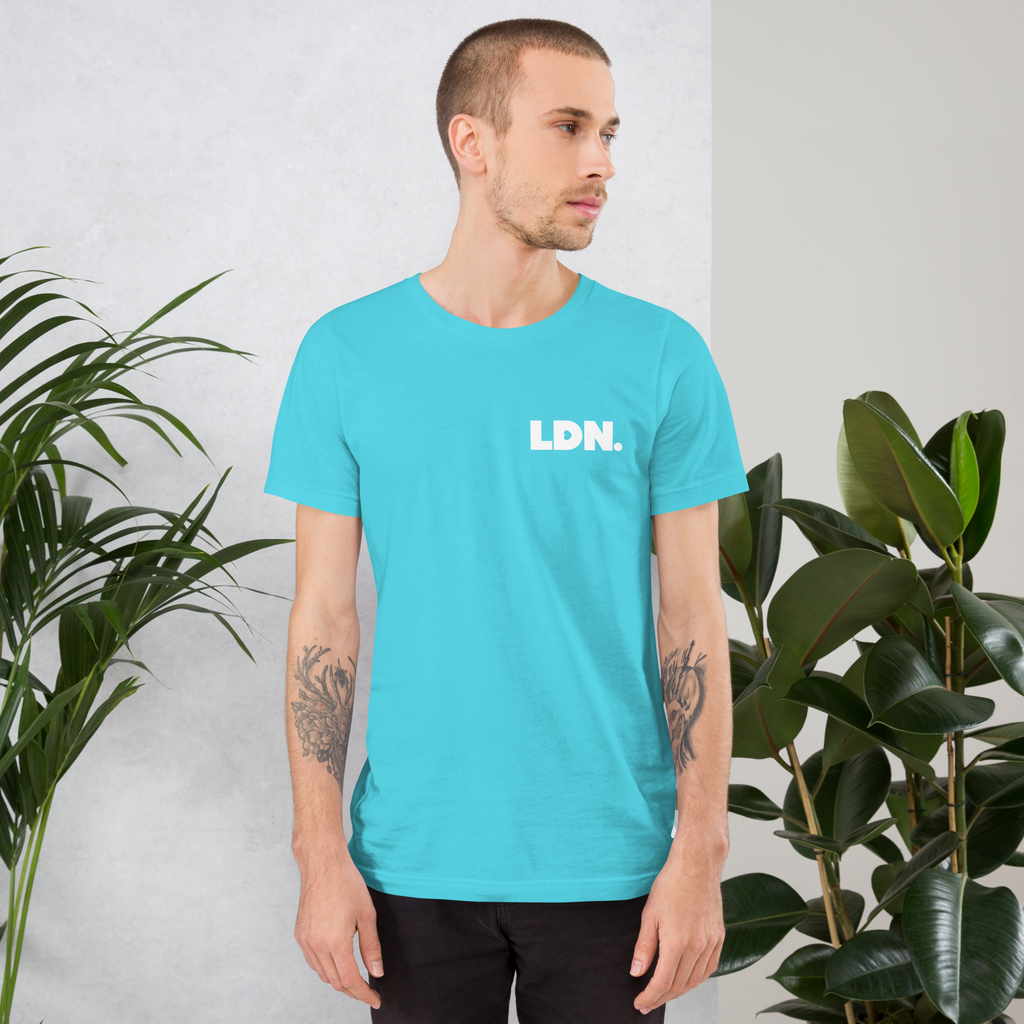 LDN. Unisex t-shirt - Minimal Front Print