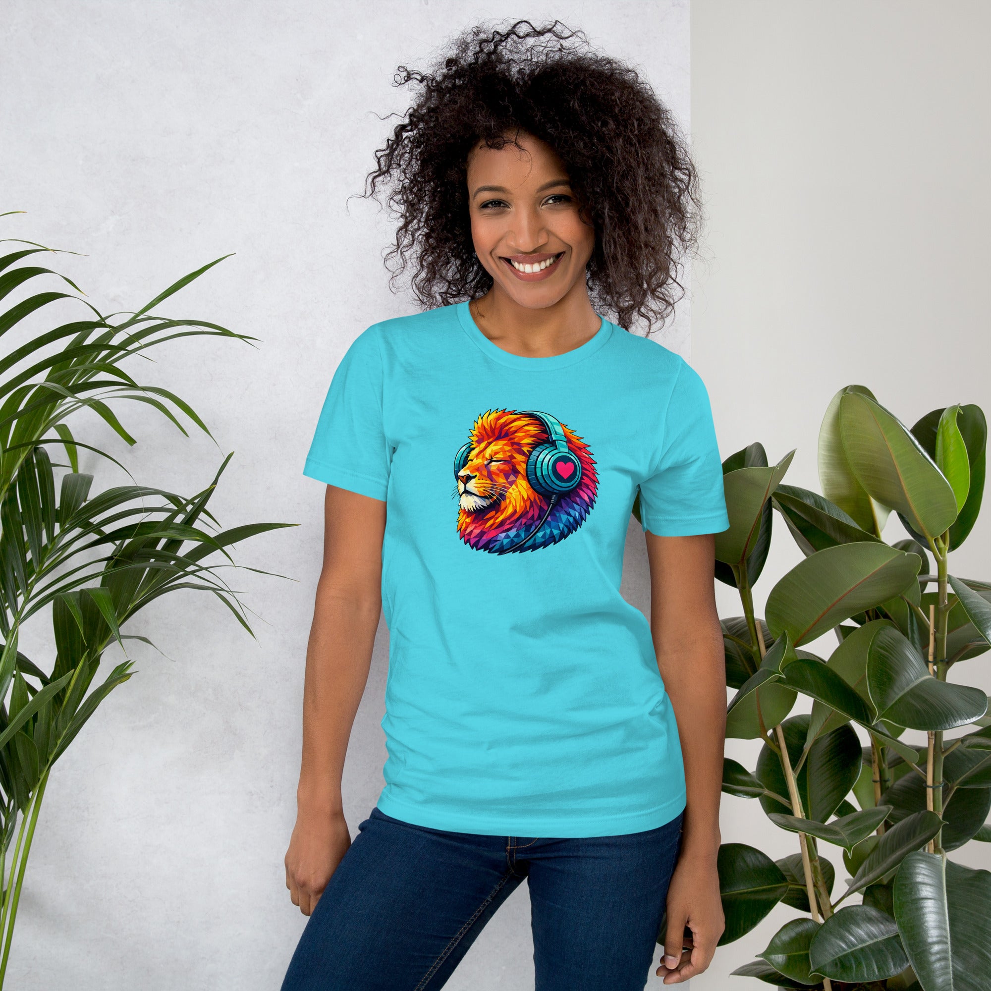 Lion Music - short-sleeve unisex t-shirt