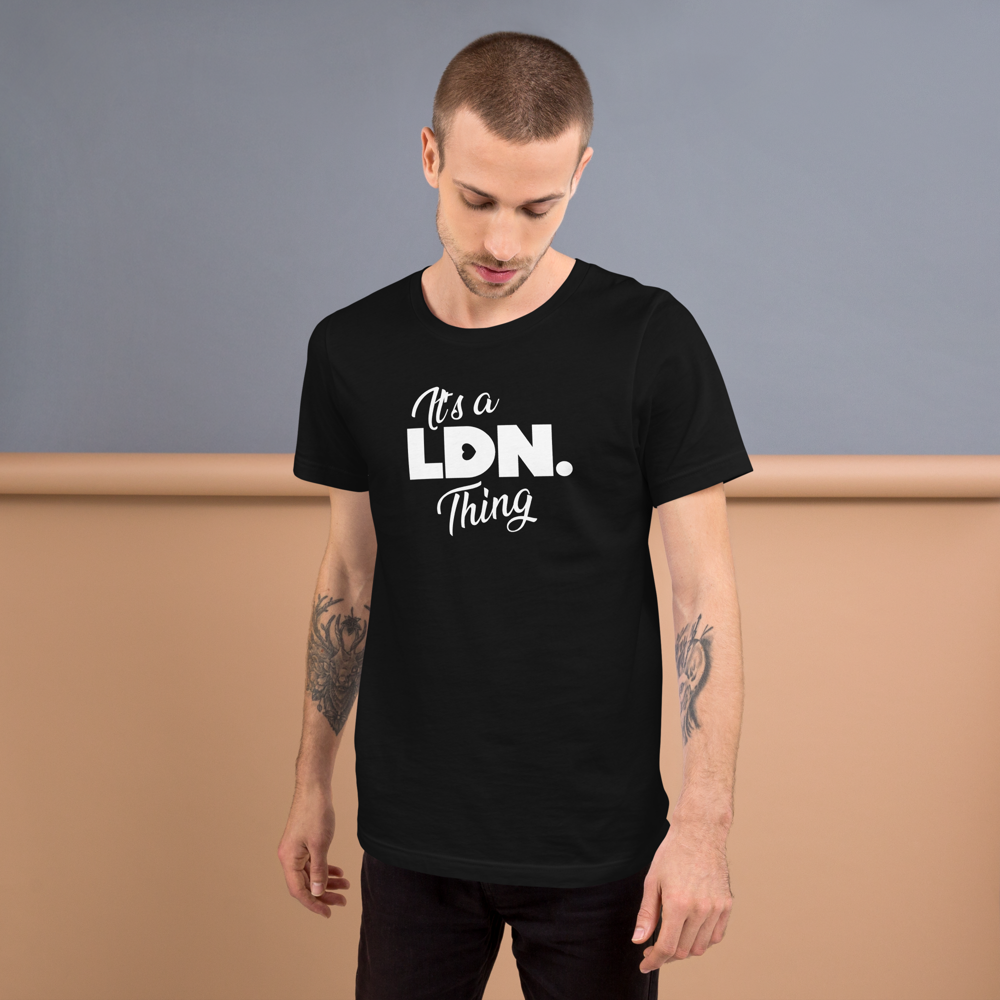 It’s a LDN. Thing – Bold Centre Print Tee