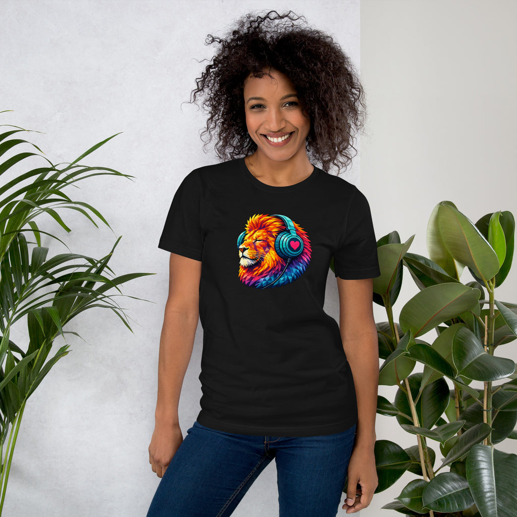 Lion Music - short-sleeve unisex t-shirt