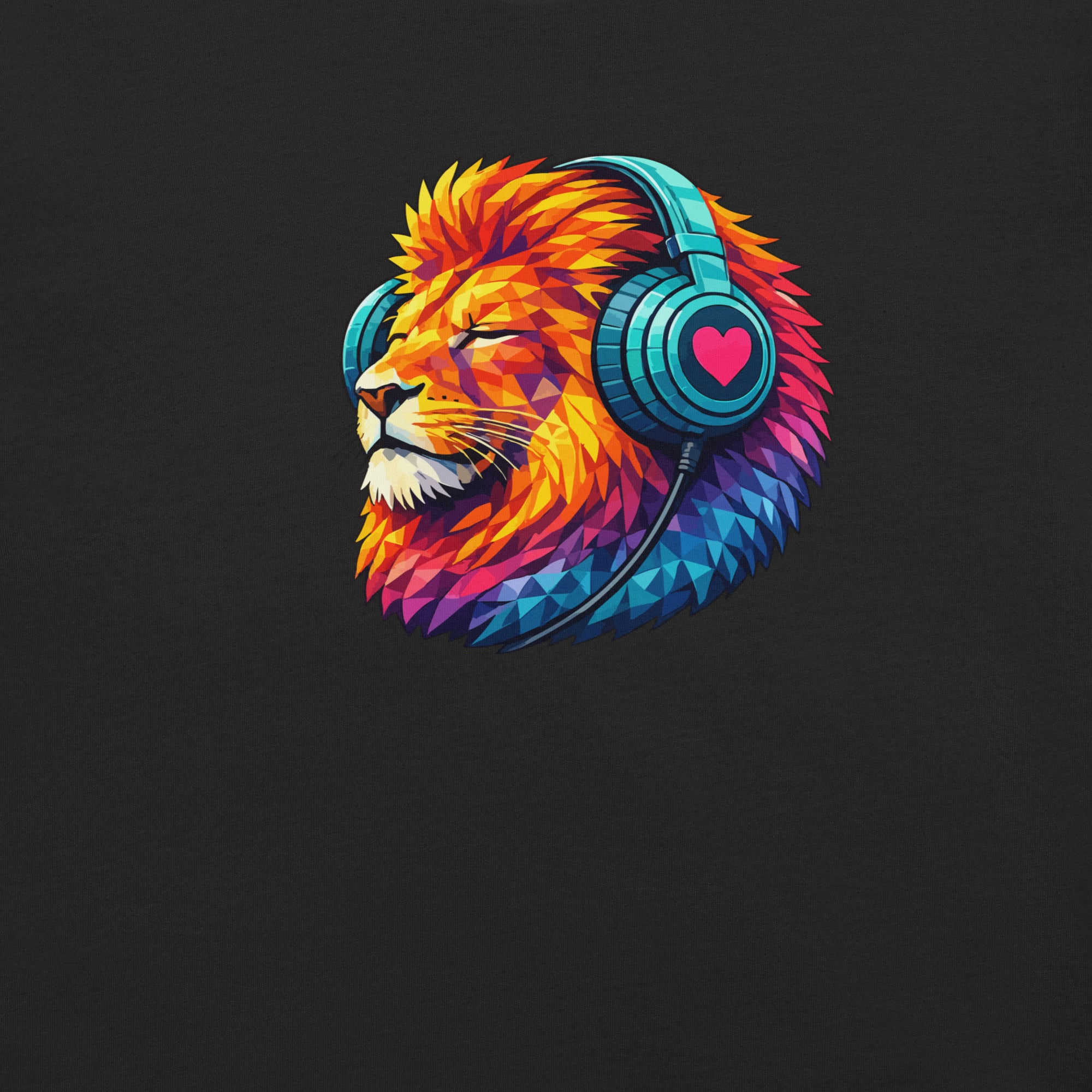 Lion Music - short-sleeve unisex t-shirt