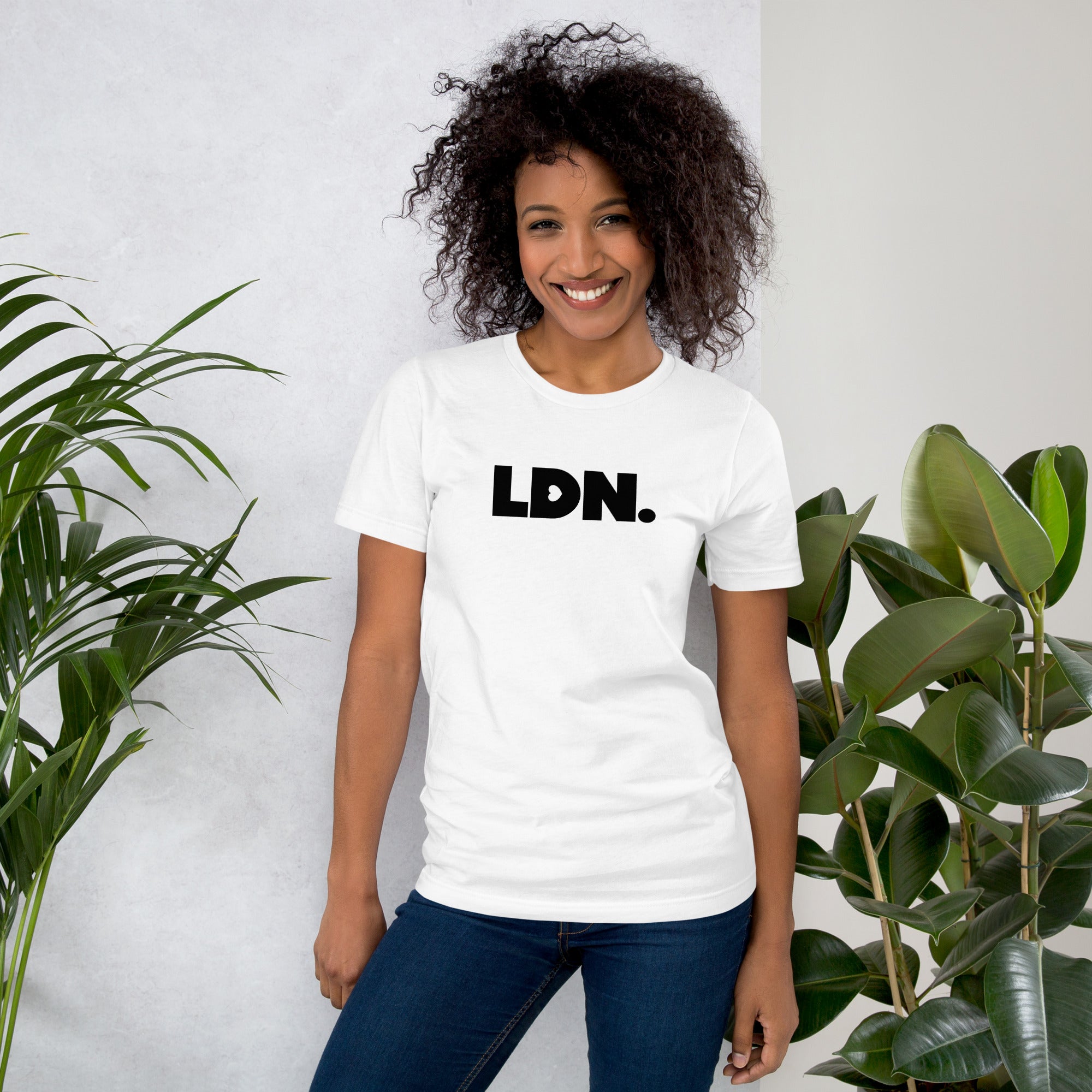 LDN. unisex t-shirt (Black logo)